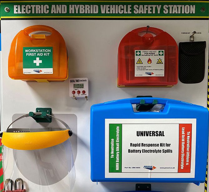 Electric & Hybrid Vehicle Safety Station