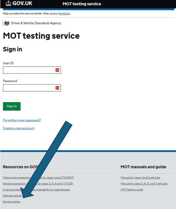 MOT Contingency testing | VOCS Ltd.